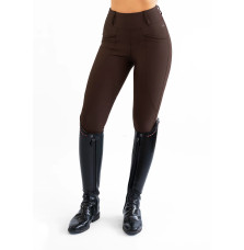 Legginsy Jeździeckie Pro Riding (Chocolate) Maximilian Equestrian