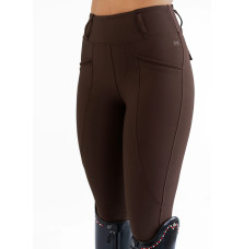 Legginsy Jeździeckie Pro Riding (Chocolate) Maximilian Equestrian