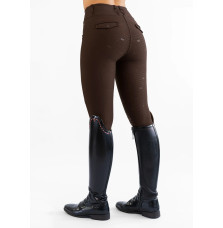 Legginsy Jeździeckie Pro Riding (Chocolate) Maximilian Equestrian