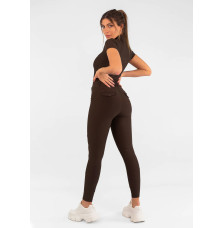 Legginsy Jeździeckie Pro Riding (Chocolate) Maximilian Equestrian