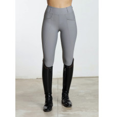 Legginsy Jeździeckie Pro Riding (Grey) Maximilian Equestrian