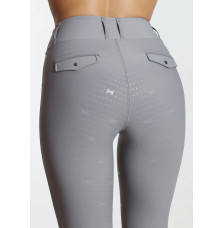 Legginsy Jeździeckie Pro Riding (Grey) Maximilian Equestrian