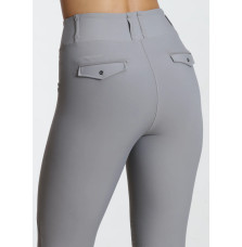 Legginsy Jeździeckie Pro Riding (Grey) Maximilian Equestrian