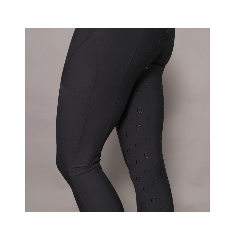 Legginsy Jeździeckie Carosie (Black) Carubina