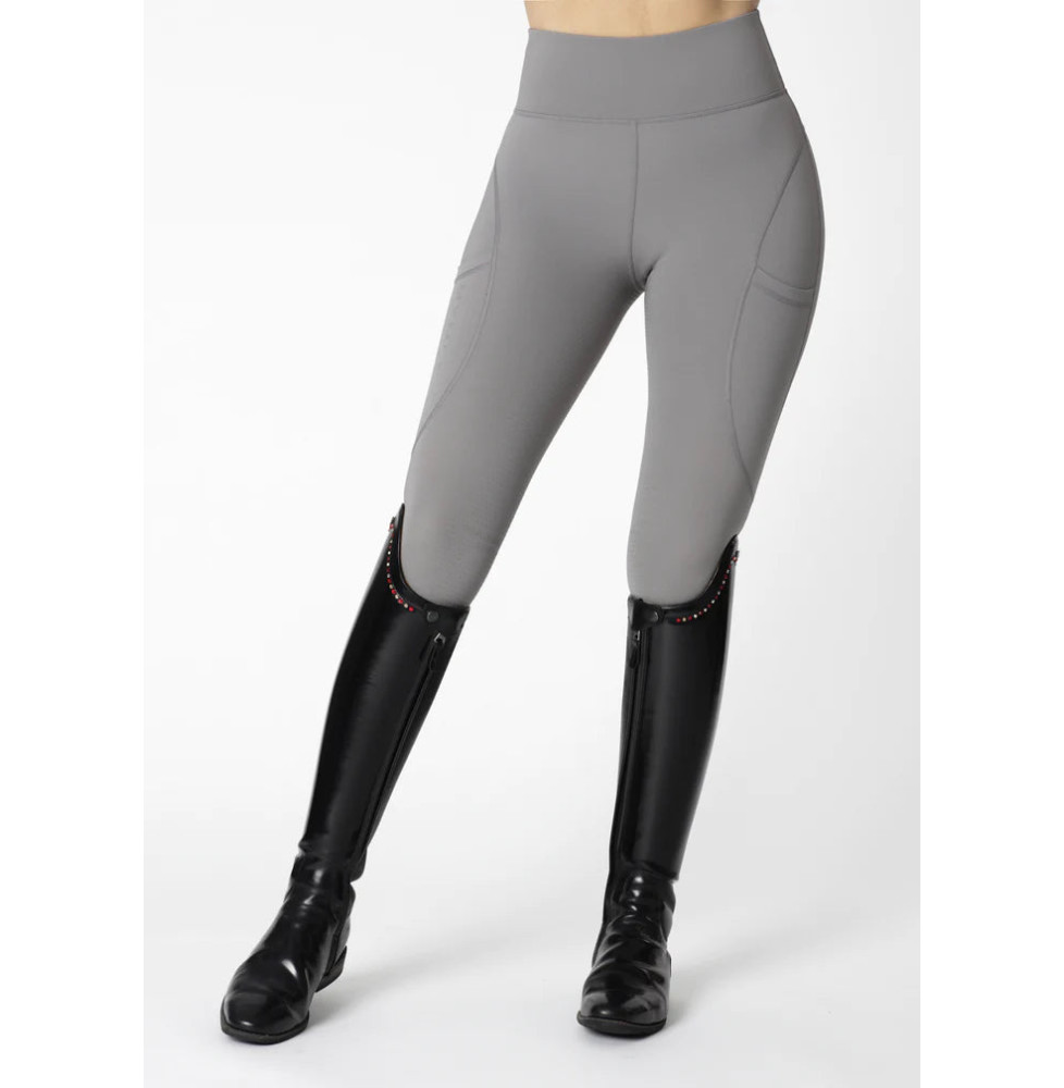 Legginsy Jeździeckie Lift (Grey) Maximilian Equestrian