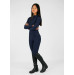 Młodzieżowe Legginsy Jeździeckie Pro Riding (Navy) Maximilian Equestrian