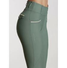 Legginsy Jeździeckie Pro Riding (Army Green) Maximilian