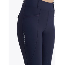 Legginsy Jeździeckie Pro Riding (Navy) Maximilian Equestrian