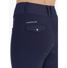 Legginsy Jeździeckie Pro Riding (Navy) Maximilian Equestrian