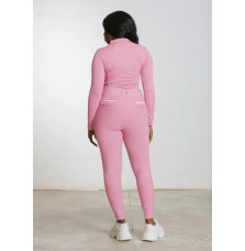 Legginsy Jeździeckie Pro Riding (Bubblegum) Maximilian Equestrian