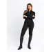 Zimowe Legginsy Jeździeckie (Black) Maximilian Equestrian