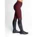 Legginsy Jeździeckie Pro Riding (Burgundy) Maximilian Equestrian