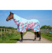 Derka Siatkowa z Wodoodpornym Grzbietem i Kapturem Flamingo Ponyo Horsewear