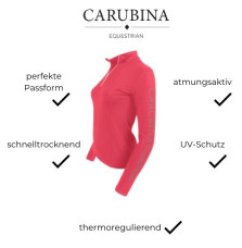 Bluzka z Długim Rękawem Caporto (Pink) Carubina