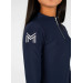 Młodzieżowa Bluzka z Długim Rękawem (Navy) Maximilian Equestrian