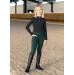 Młodzieżowa Zimowa Bluzka z Długim Rękawem (Black) Maximilian Equestrian
