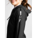 Młodzieżowa Bluza z Kapturem Reflection Zip (Black) Maximilian Equestrian