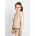 Młodzieżowa Bluza z Kapturem Reflection Zip (Beige) Maximilian Equestrian