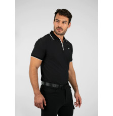 Koszulka Męska Core Polo (Black) Maximilian Equestrian