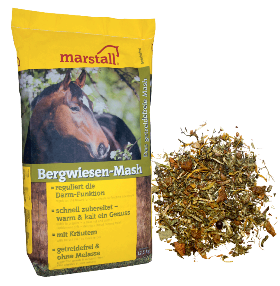 Bezzbożowy Mesz dla Koni Bergwiesen-Mash Marstalll
