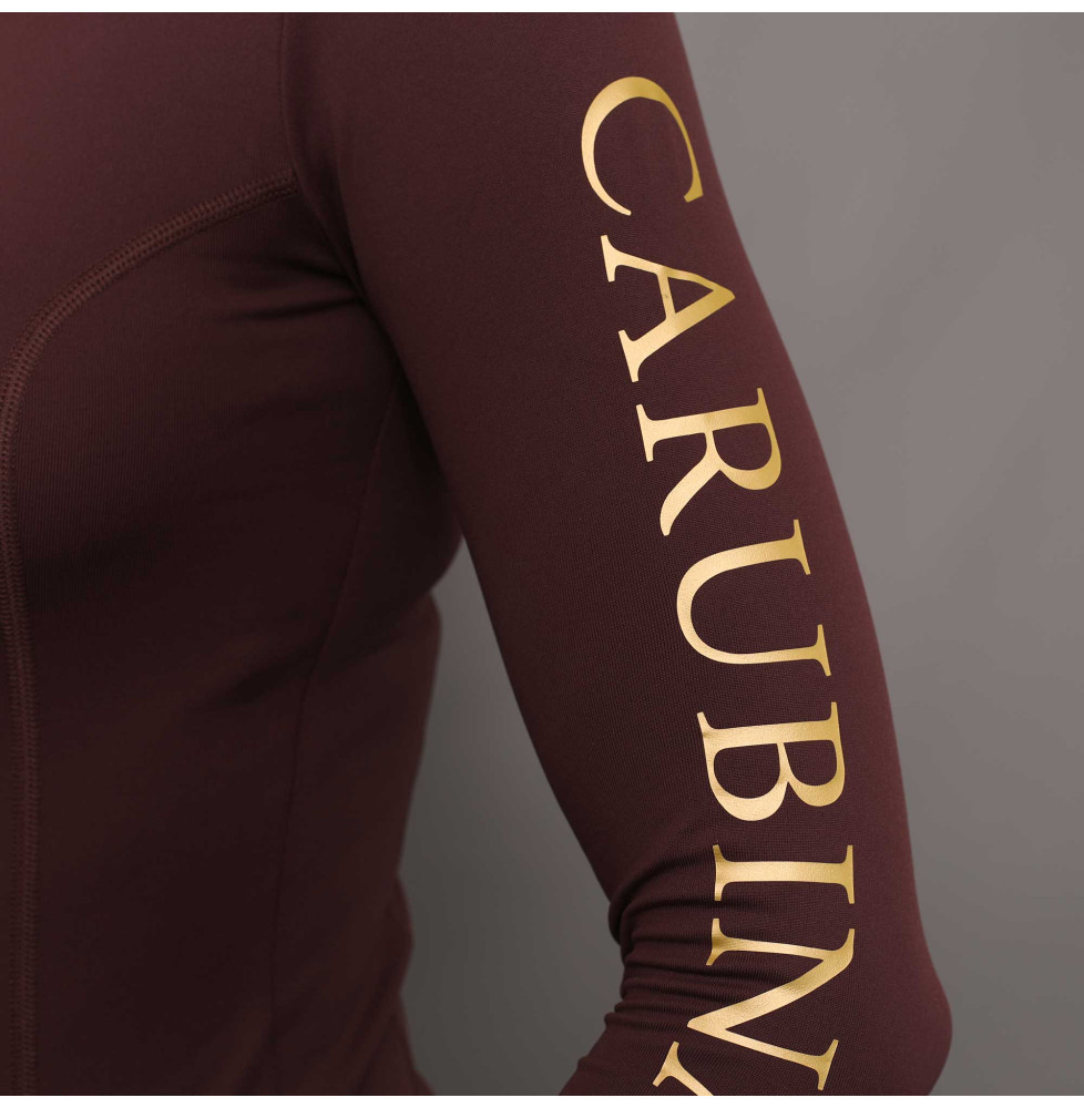 Bluzka z Długim Rękawem Caporto Limited Edition (Bordeaux Gold) Carubina