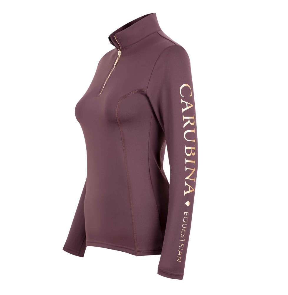 Bluzka z Długim Rękawem Caporto Limited Edition (Bordeaux Gold) Carubina