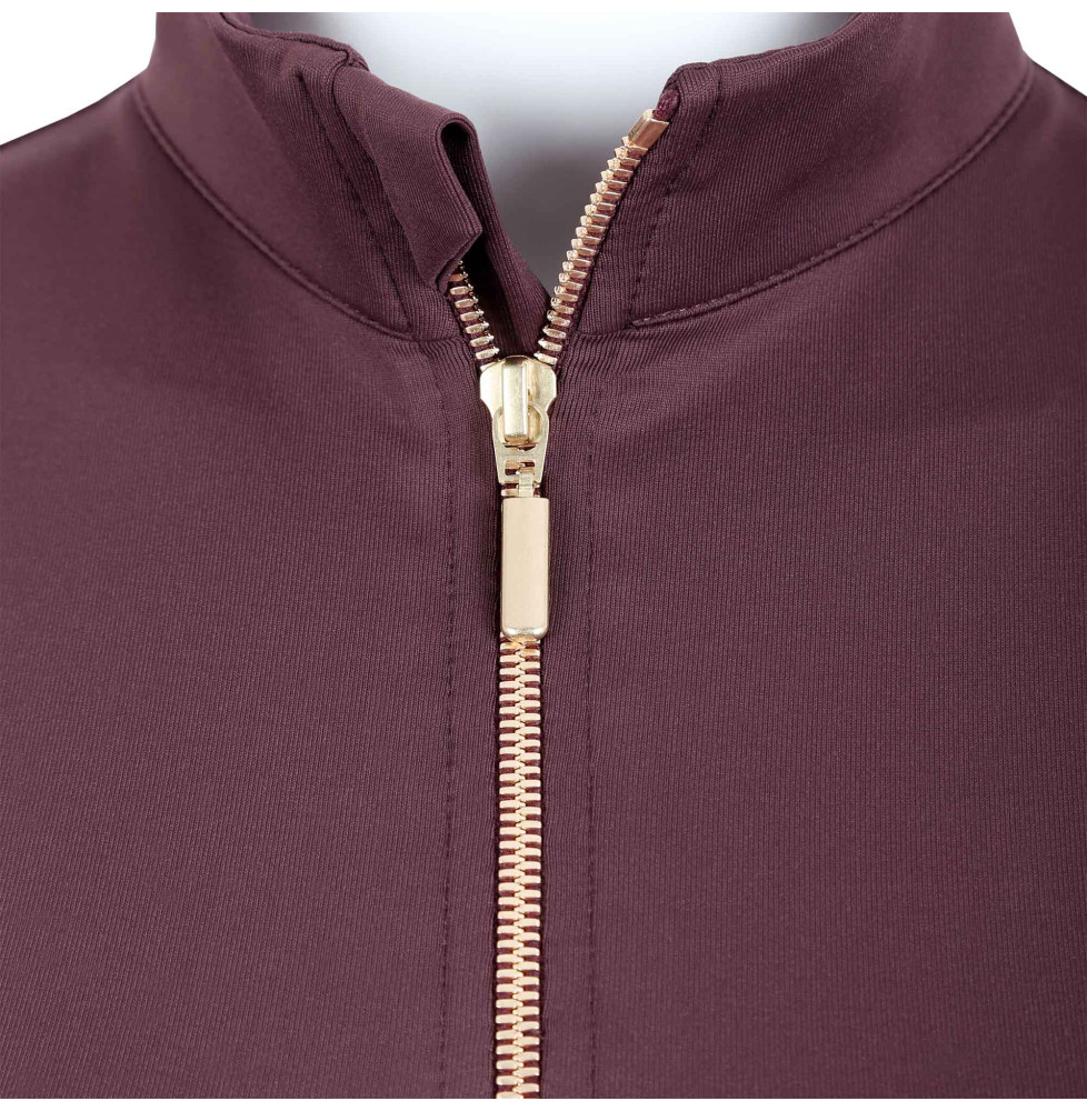 Bluzka z Długim Rękawem Caporto Limited Edition (Bordeaux Gold) Carubina