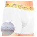 Męskie Bokserki z Wkładką Bonded Padded Shorty Białe Derriere