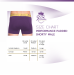 Męskie Bokserki z Wkładką Bonded Padded Shorty Białe Derriere