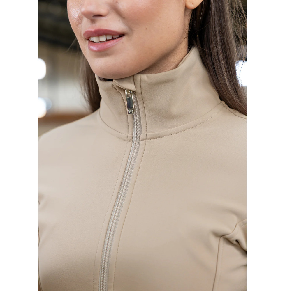 Kurtka Polarowa Fleeced Vera (Beige) Maximilian Equestrian