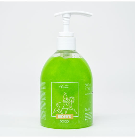 Rider's Soap Over Horse