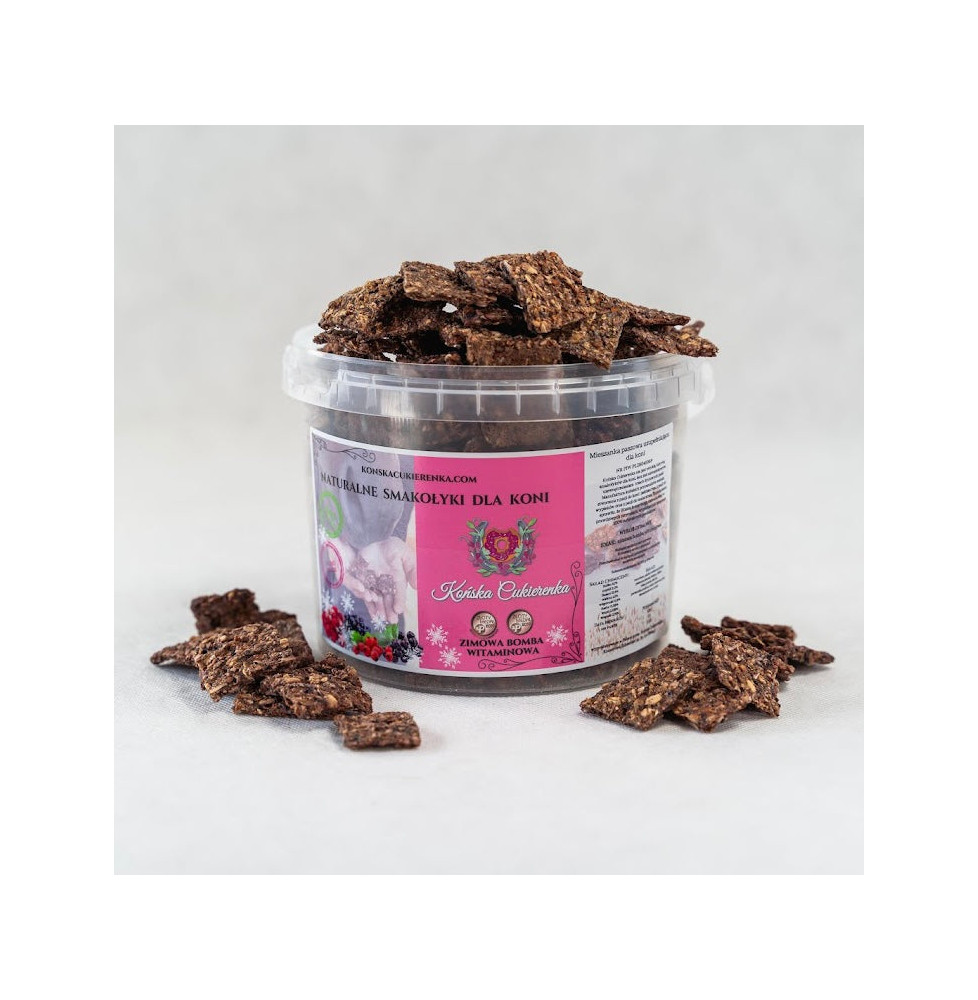 Ciasteczka Zimowa Bomba Witaminowa Końska Cukierenka