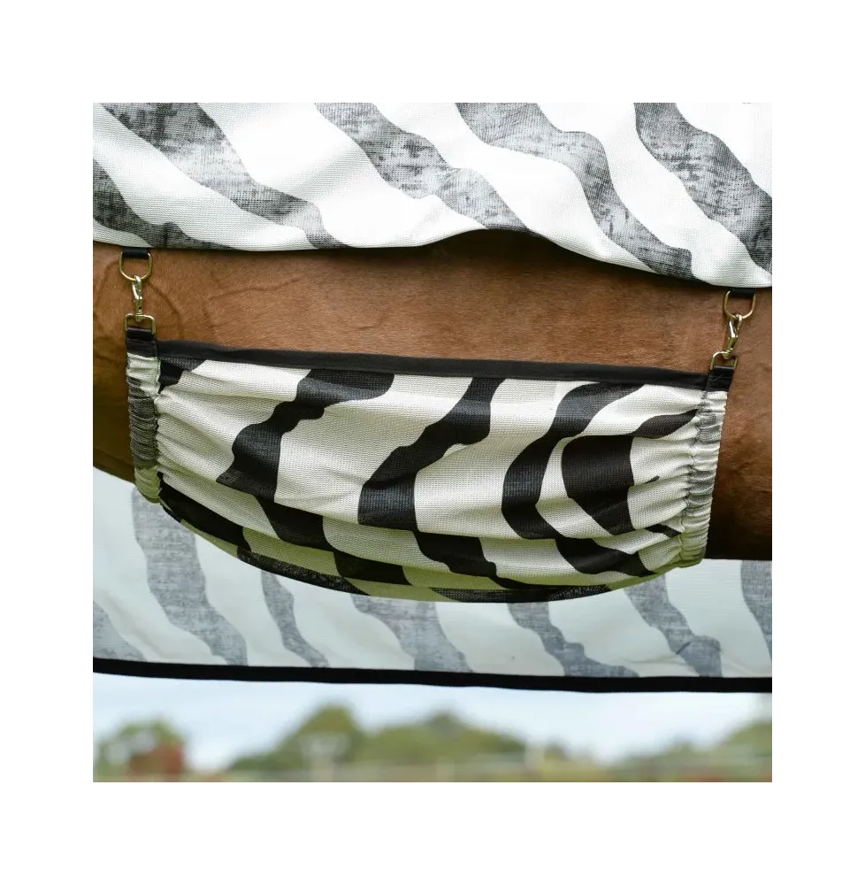 Derka Przeciwowadowa z Ochroną na Szyję Buzz-Off Zebra Bucas