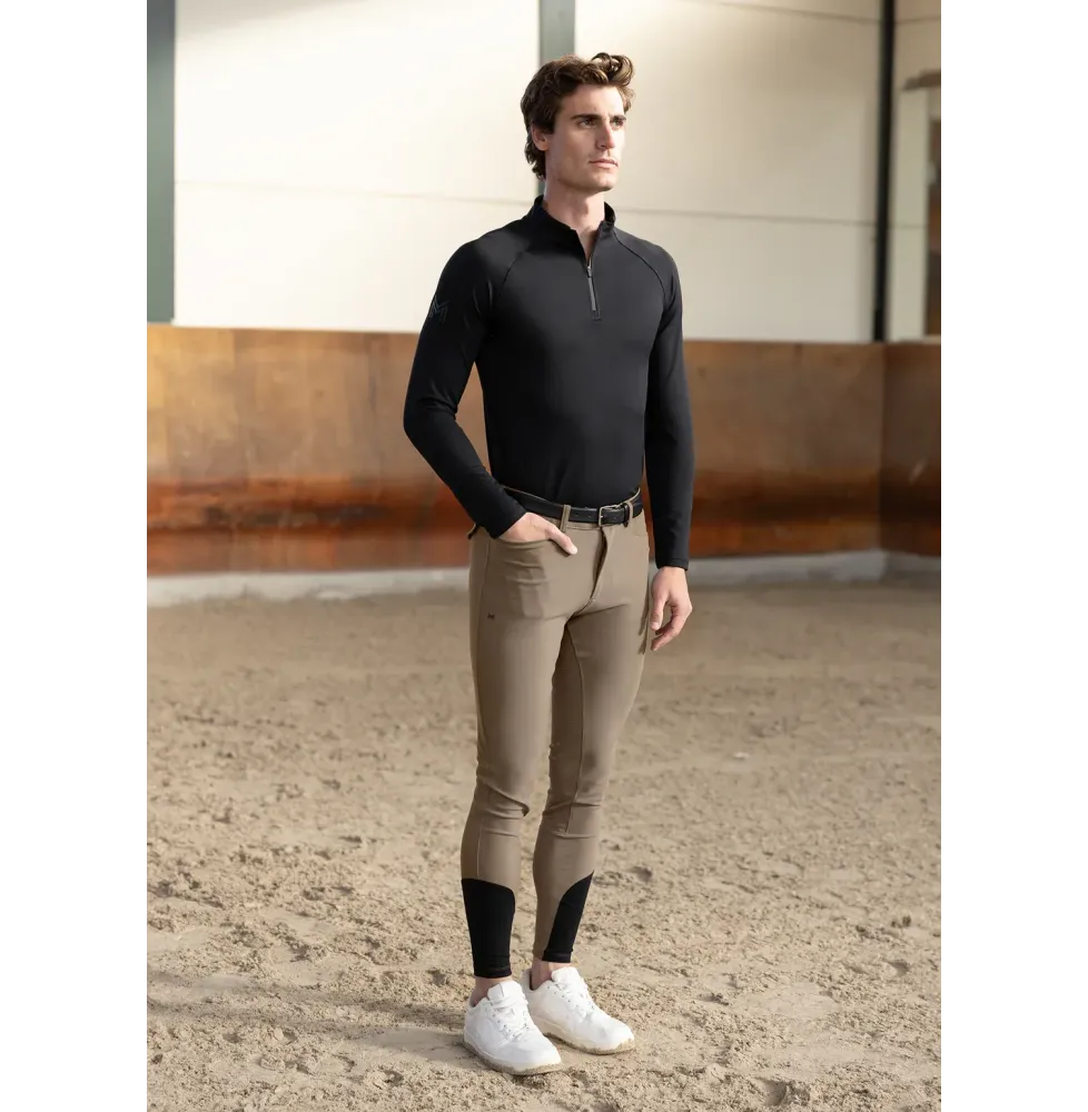 Bryczesy Męskie Performance (Nougat) Maximiian Equestrian