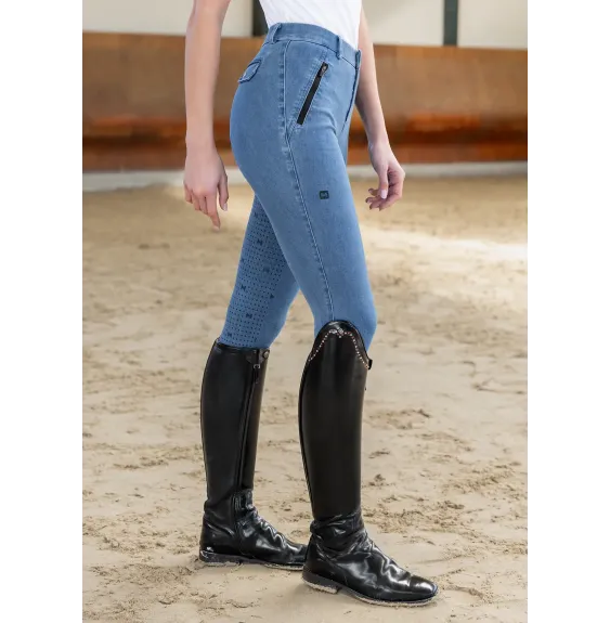 Bryczesy Geo (Denim) Maximilian Equestrian