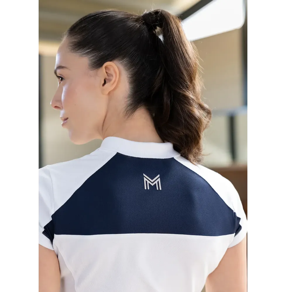 Koszulka Polo Aveen (White) Maximilian Equestrian