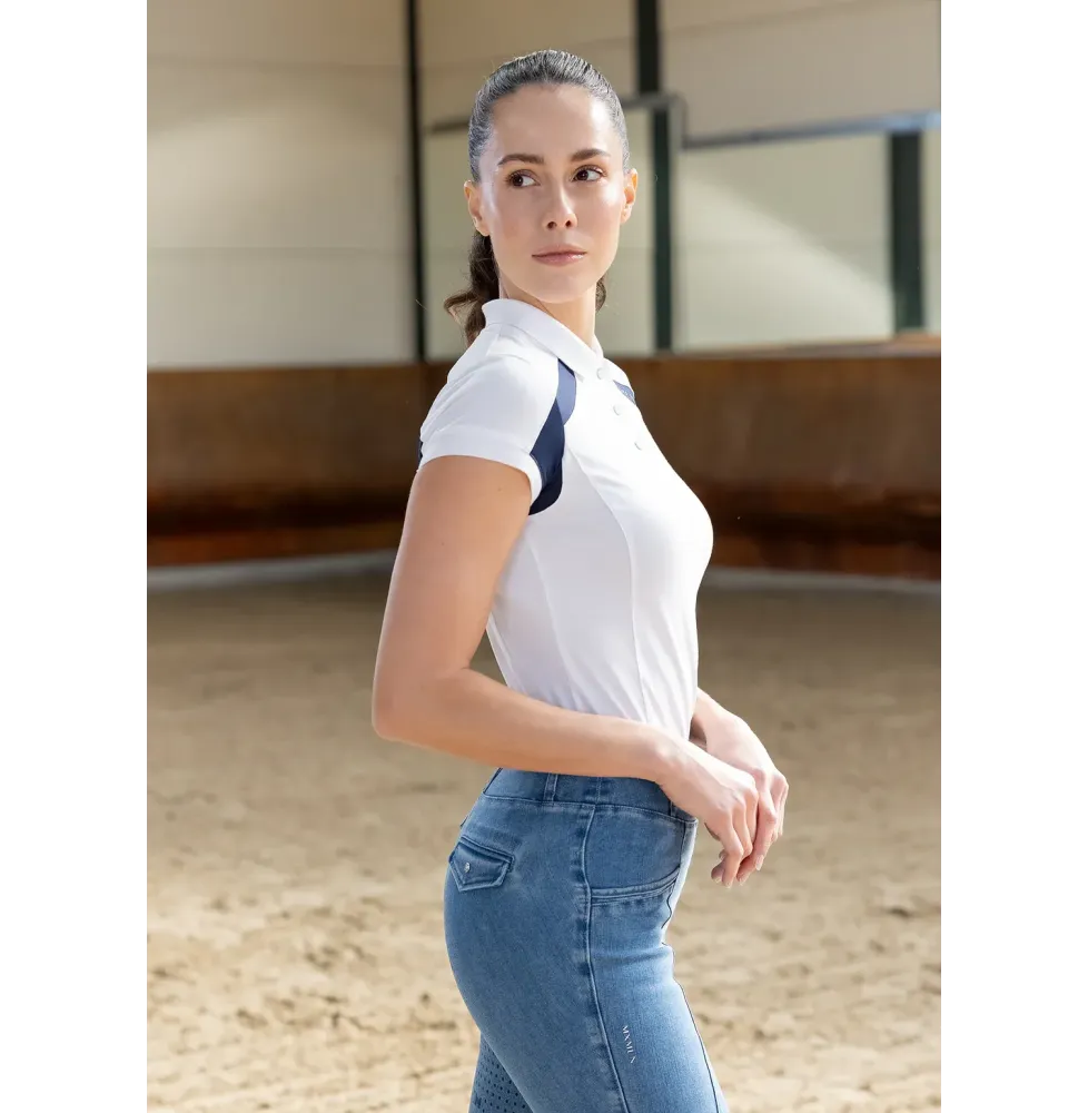 Koszulka Polo Aveen (White) Maximilian Equestrian