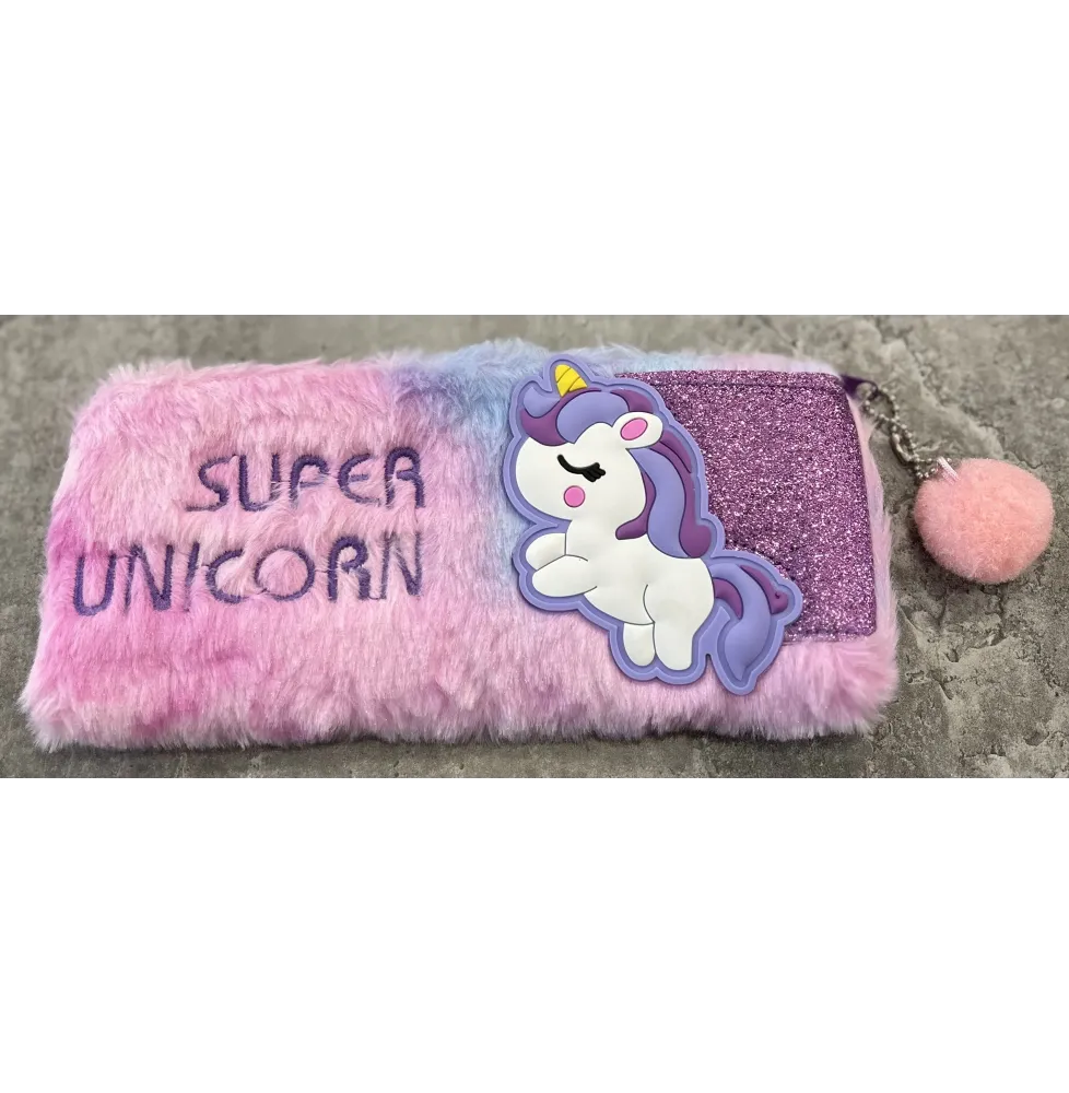 Futrzany Piórnik Super Unicorn HiHorse