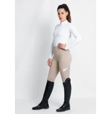 Legginsy Jeździeckie Tech Riding (Beige) Maximilian Equestrian