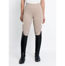 Legginsy Jeździeckie Tech Riding (Beige) Maximilian Equestrian