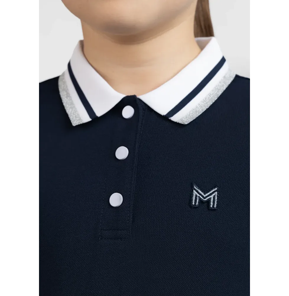 Młodzieżowa Koszulka Glint Polo (Navy) Maximilian Equestrian