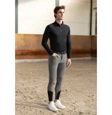 Bryczesy Męskie Performance (Grey) Maximilian Equestrian