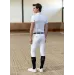 Koszula Konkursowa Męska z Krótkim Rękawem Active (White) Maximilian Equestrian