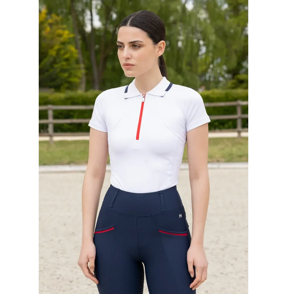 Koszulka Polo Concept (White) Maximilian Equestrian