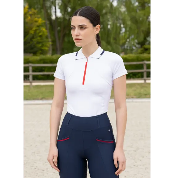 Koszulka Polo Concept (White) Maximilian Equestrian