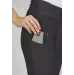 Legginsy Jeździeckie Pro Dynamic Black Eskadron