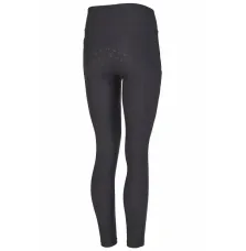 Legginsy Jeździeckie Pro Dynamic Black Eskadron