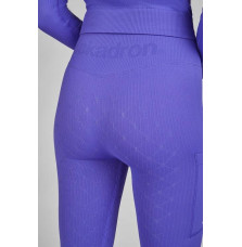 Legginsy Jeździeckie Seamless Dynamic Purple Eskadron