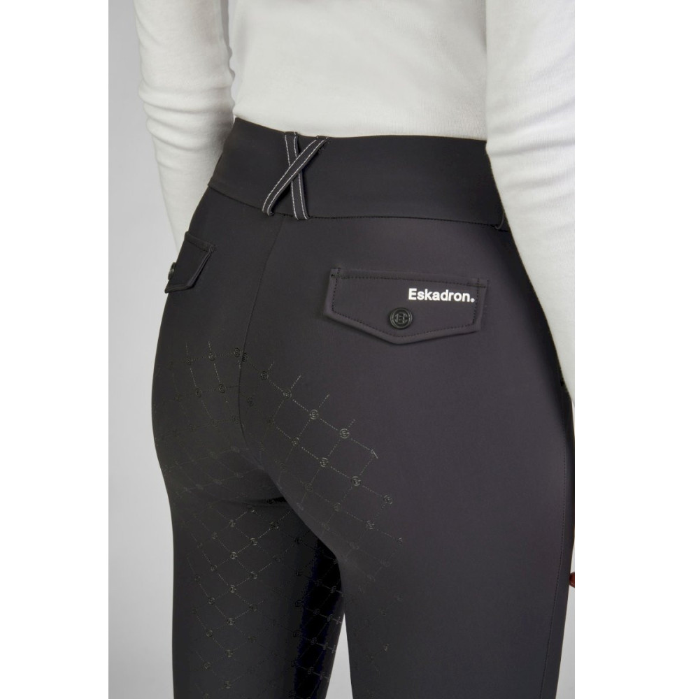 Bryczesy Dynamic Black Eskadron