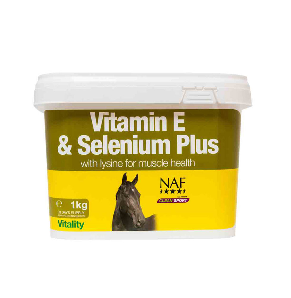 Witamina E z Selenem Vitamin E and Selenium Plus NAF